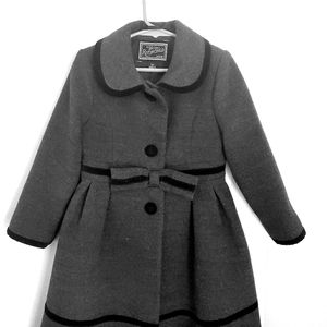 Adorable Grey 4t Dress Coat